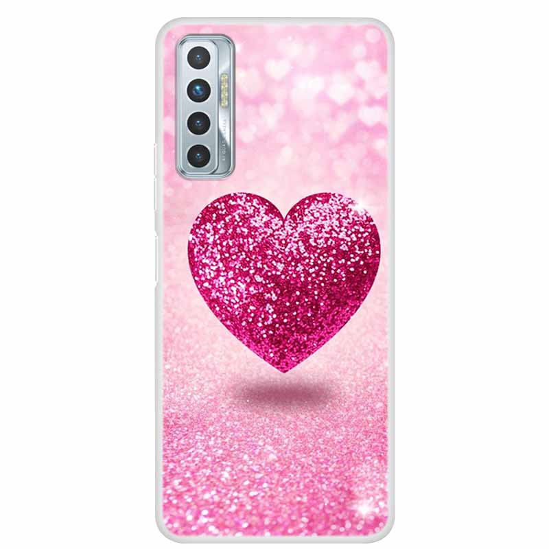 For Tecno Camon 17P Case Luxury Silicone TPU Soft Cover Phone Case For Tecno Camon 17 CG7 CG6 1 7 Coque Shockproof Cartoon Funda