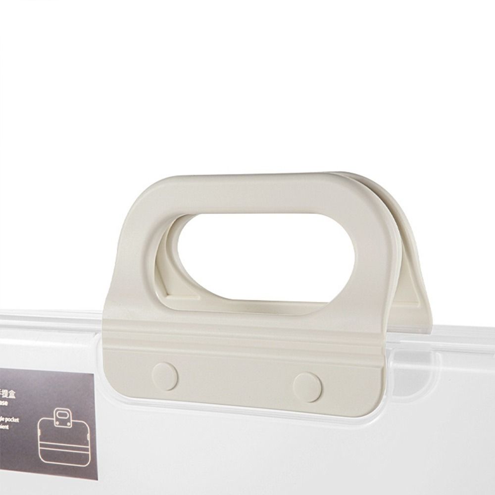 Receipt Document Storage Box Classification Folder Certificates Storage Case A4 File Organizer Box