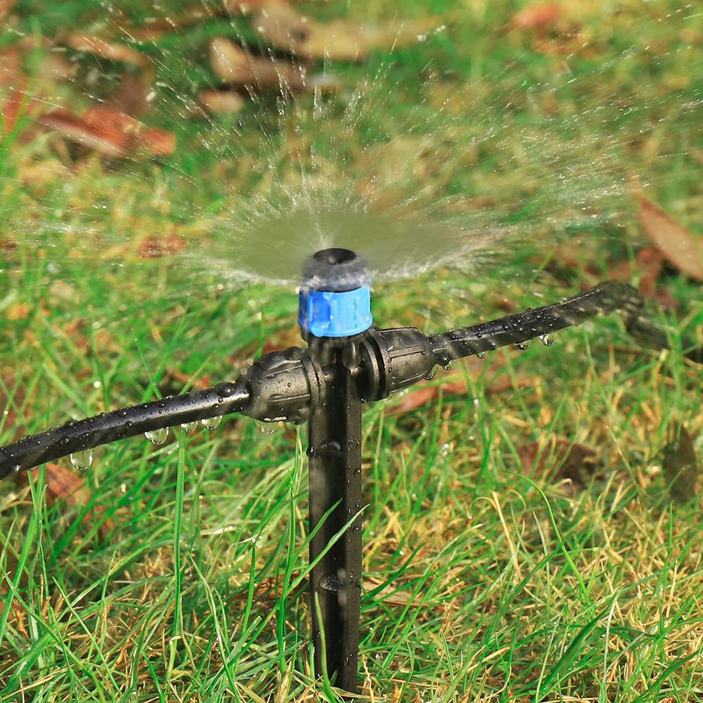 10/30Pcs Garden Sprinkler Dripper, 8-Hole All Round Scattering Watering Spikes for Plant Irrigation Supplies