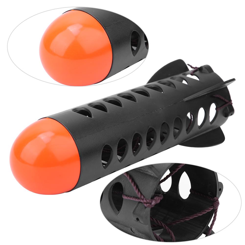 Fish Bait Lure Feeder Cage Basket Holder Sinker Carp Fishing Trap Tackle Accessory