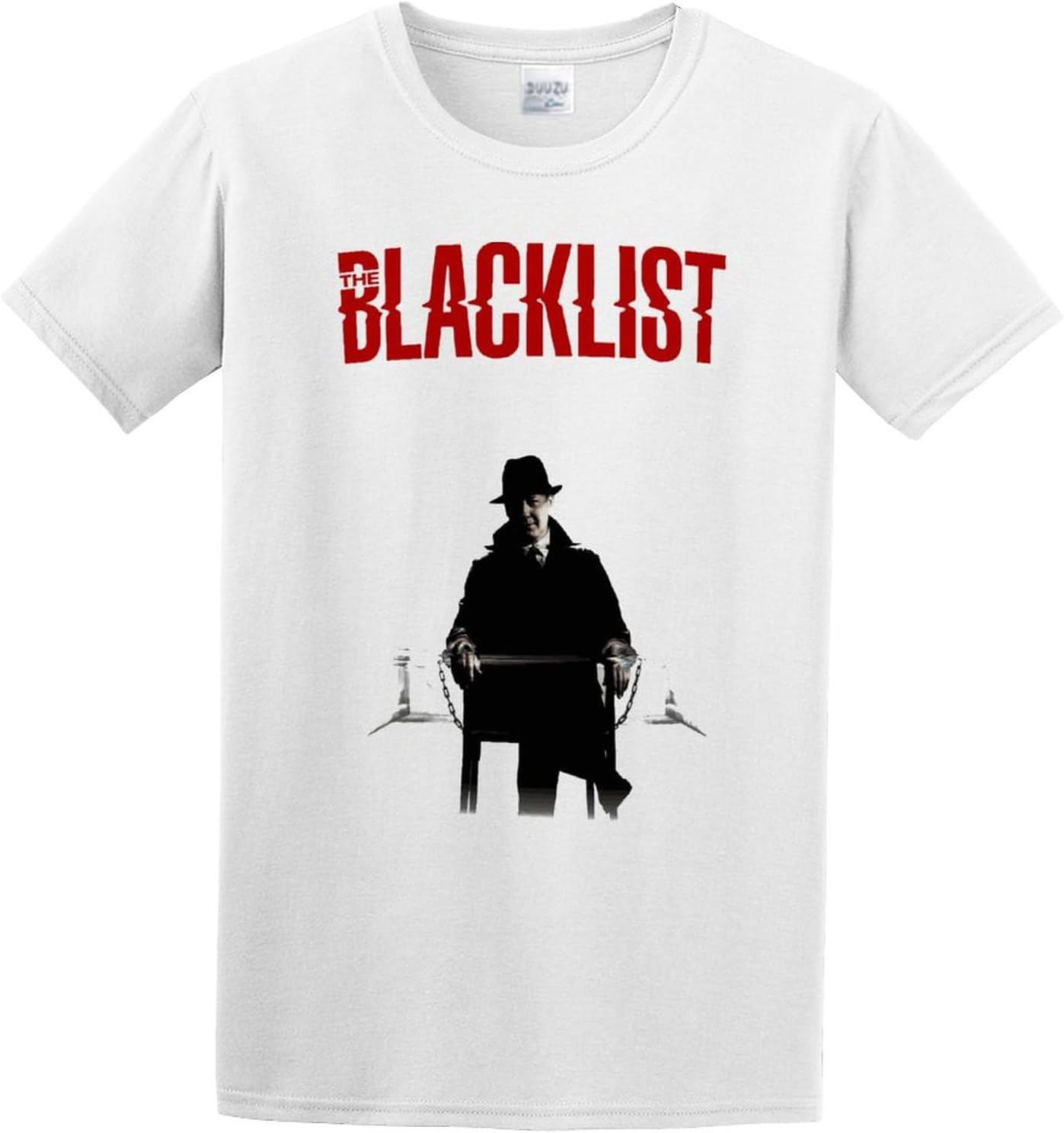 Men s The Blacklist Raymond Red Reddington T Shirt White S белый