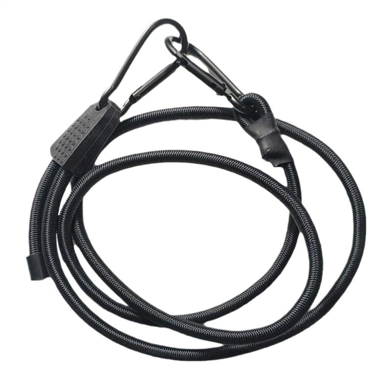 motorcycle Bungee Cords Truck Lashing Cords UV-Resistant Elastic Straps with Clips Outdoor Luggage Rope Carabiner Bungee Cord
