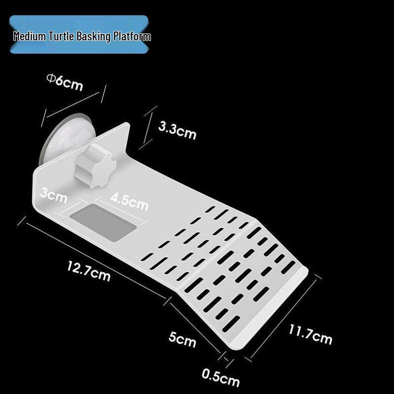 Turtle Basking Ramp: Floating Island Ladder for Aquariums