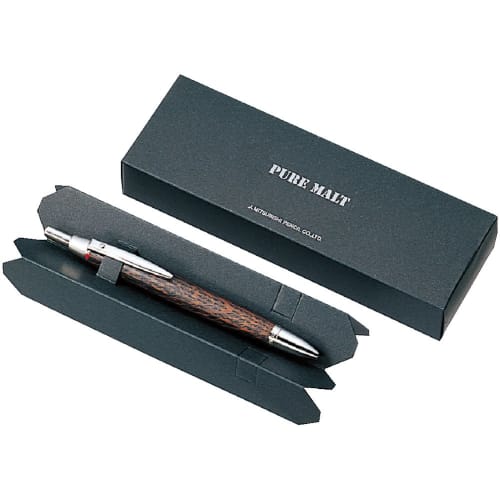 Mitsubishi Pencil Mechanical Pencil Pure Malt 0.5 Wooden Shaft Premium M52005