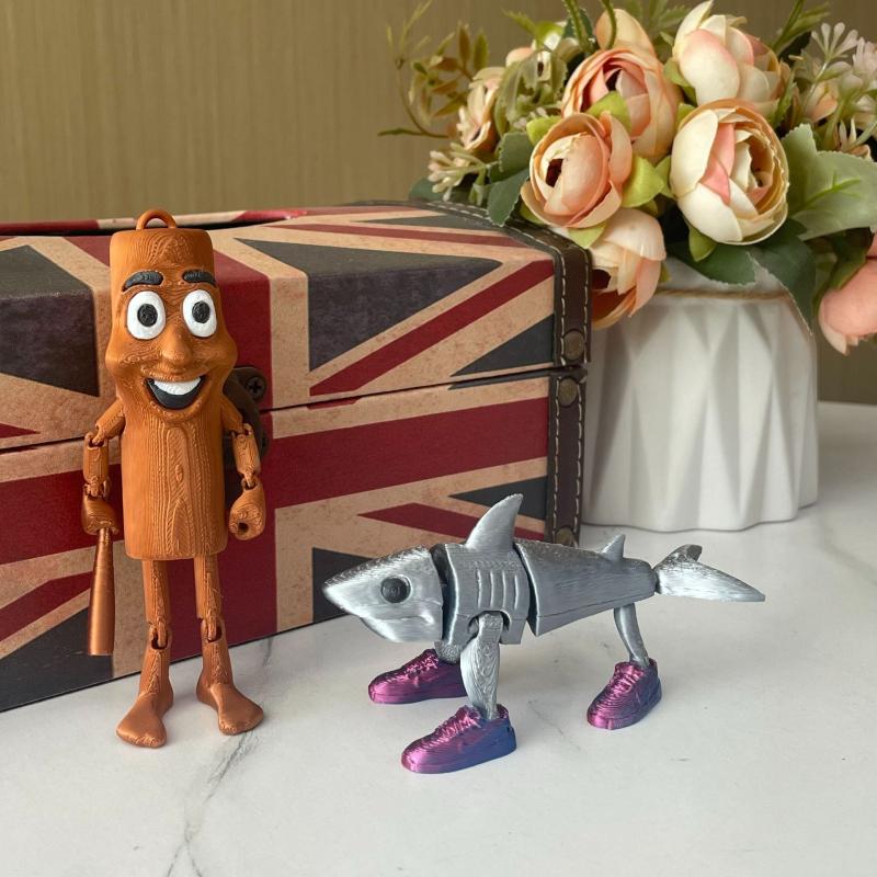 Tung Tung Sahur Italian Brainrot Wooden Stick Creative Toys Desktop Decoration Collection Ornaments Funny Doll Toy Gift