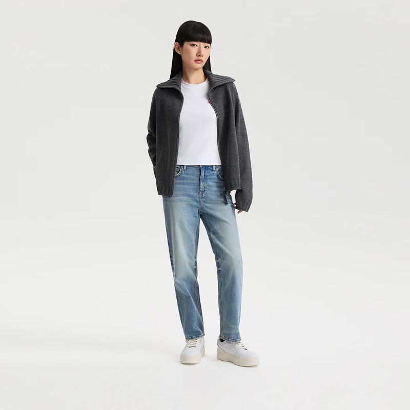 Lee Women's 411 Light Blue Straight Leg Jeans