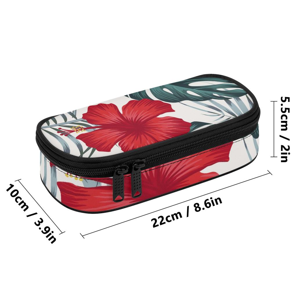 Pen Case Easy Open Zipper Spacious Storage 300D Polyester with Large Main Pocket Mesh Layer and Organized Pen Holders for Students