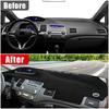 Auto-Armaturenbrettabdeckung für Honda Civic 8. Generation 2006 2007 2008 2009 2010 2011 Instrumententafel Sonnenschutzmatte Rutschfeste Unterlage Zubehör