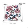 Decorative Pillowcase Throw Pillow Cover Cushion Case Embroidered Floral