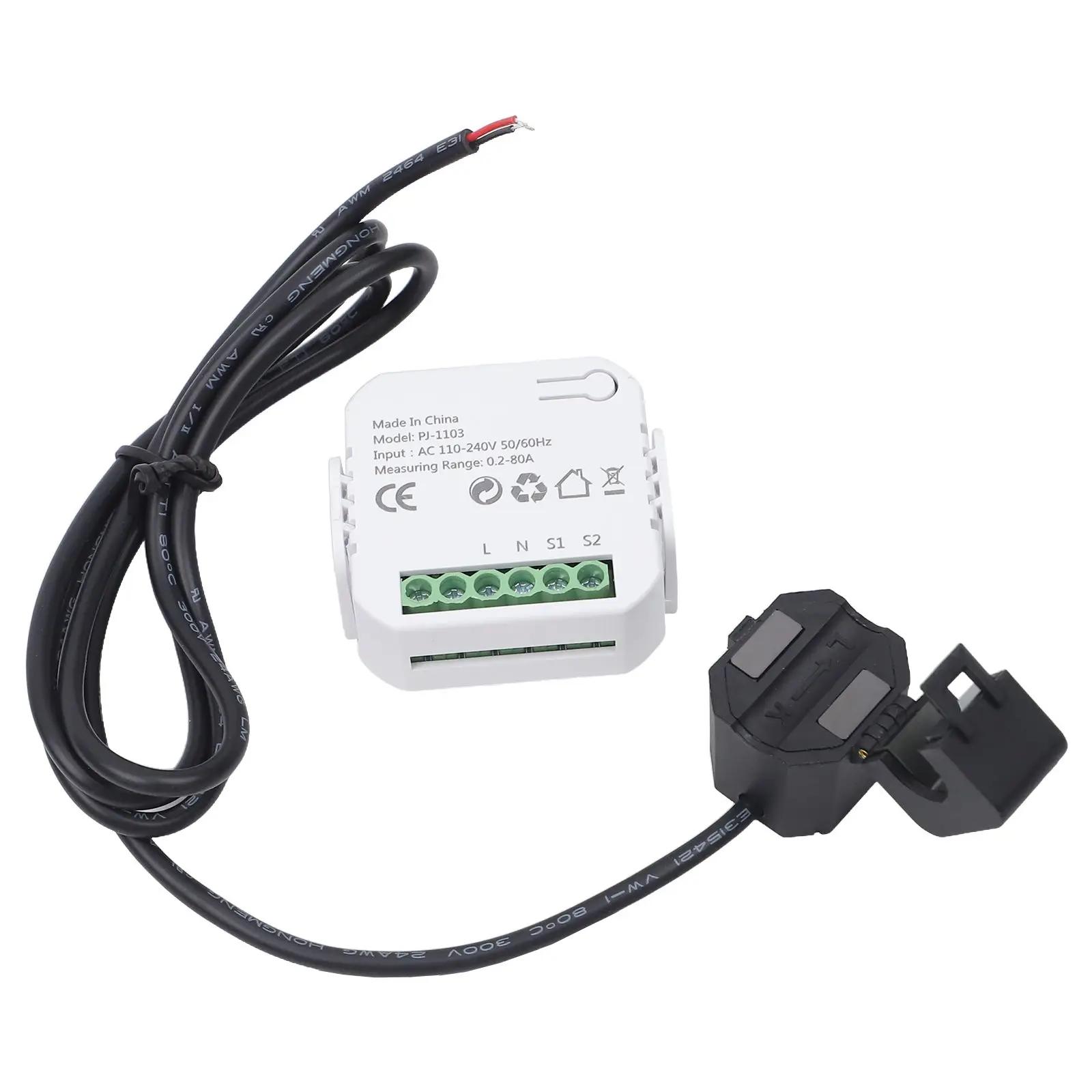 

WiFi Energy Meter Electricity Meters Replaceable Accessories For Household Electricity Comprehensive Energy Monitoring
