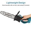 3000W Electric Chainsaw Bracket Cordless Chain Saw 10inch Wood Cutter Cutting Machine Woodworking Tools With 588VF Battery