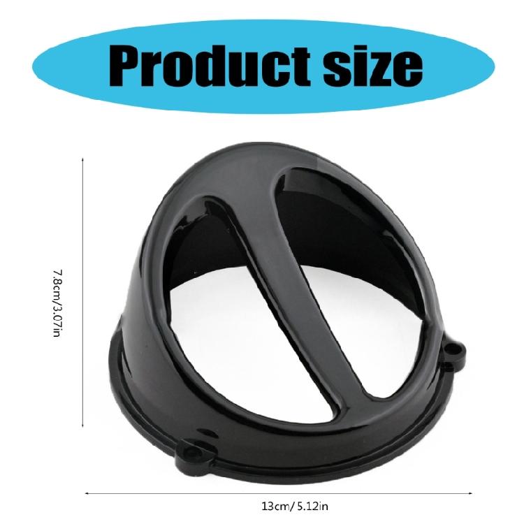 Performances Air Intake Scoops Caps for Motorcycles High Flow Air Intake Scoops Caps Upgrades for Enthusiasts & Racers