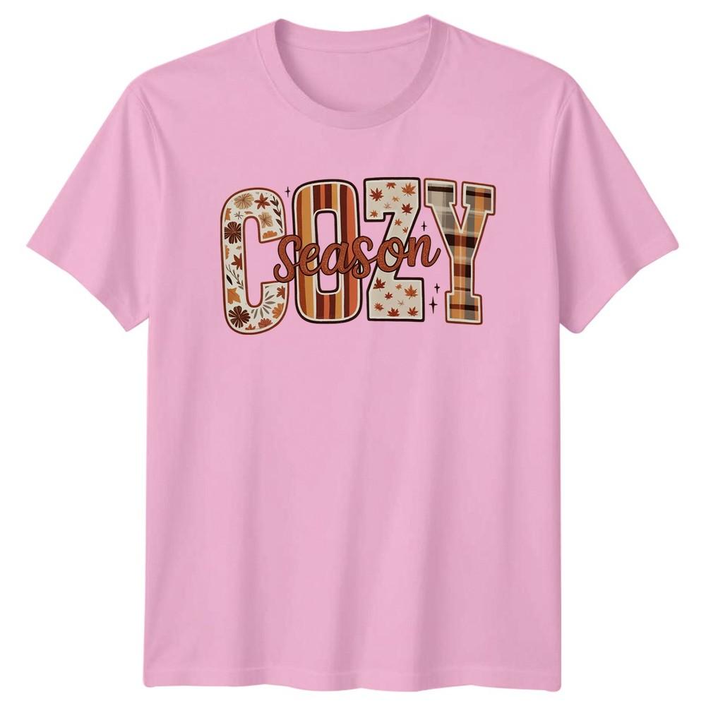 Cozy Season Autumn Fall Seasons Unisexs TShirt Unisexs Graphic Tee