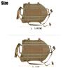 FGJ Molle Dog Training Vest Outdoor Dog Clothes Adjustable Trainning Clothes 600D Nylon Fabric