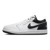 Jordan Air Jordan 1 Low Cushioning Slip Resistant Low Top Vintage Basketball Shoes Men's Black White 553558-132(SBOX)