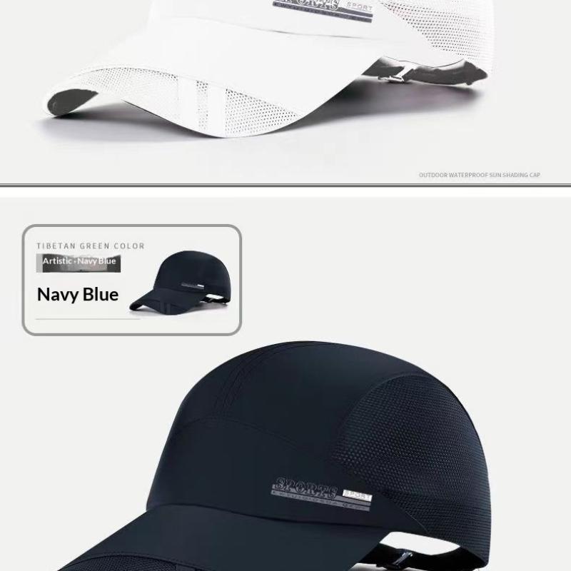 Unisex Baseball Cap For Outdoor Sports Summer Uv Protection Adjustable Quick Dry Braethable Tennis Hat Brim Hats