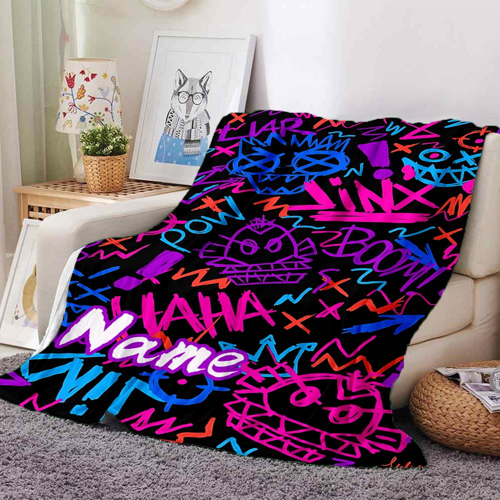 Custom Name Galactic Duelists Party Blanket For Couch Bed Plush Cozy Fuzzy Blanket Super Soft Warm Blankets For Fall And Winter 091618
