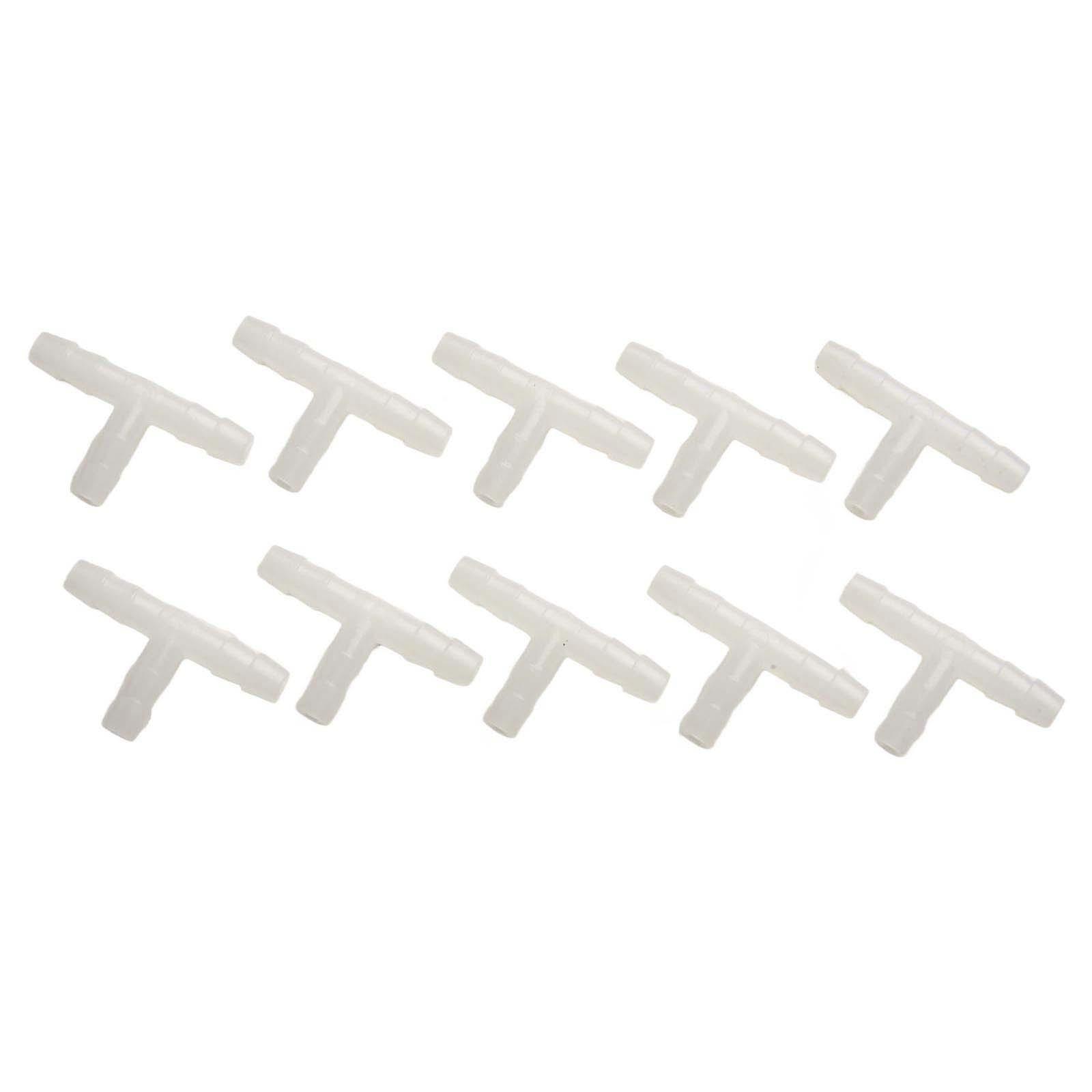 

Пластиковый материал T-образные фитинги шланга переходное соединение T-образный тройник 4-8 мм 8mm