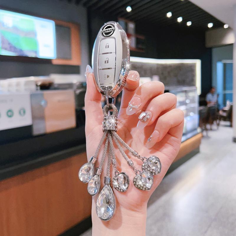 Krytky klíčů kompatibilní s modely Nissan: Sylphy, Teana, Qashqai, X-Trail, Tiida, Classic (14. generace), Murano, Kicks a Sunny.