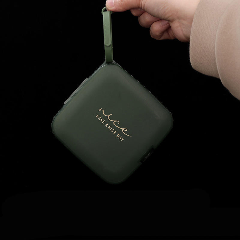 Travel Containers Mask Storage Box Dust Proof Storage Case ID Card Storage Home Organizer Transparent Mask Cover