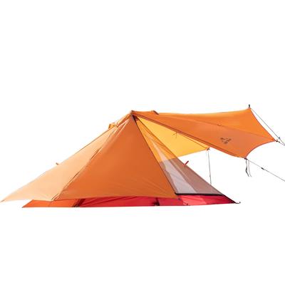 Sun Percy Silnylon Leichtzelt für Personen Wasserdicht PU5000mm 1-2 (Orange) [Artikel]
