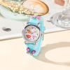 High Quality Plastic Watchband Wristwatch Round Casual Wrist Watch Cute Cartoon Quartz Watch