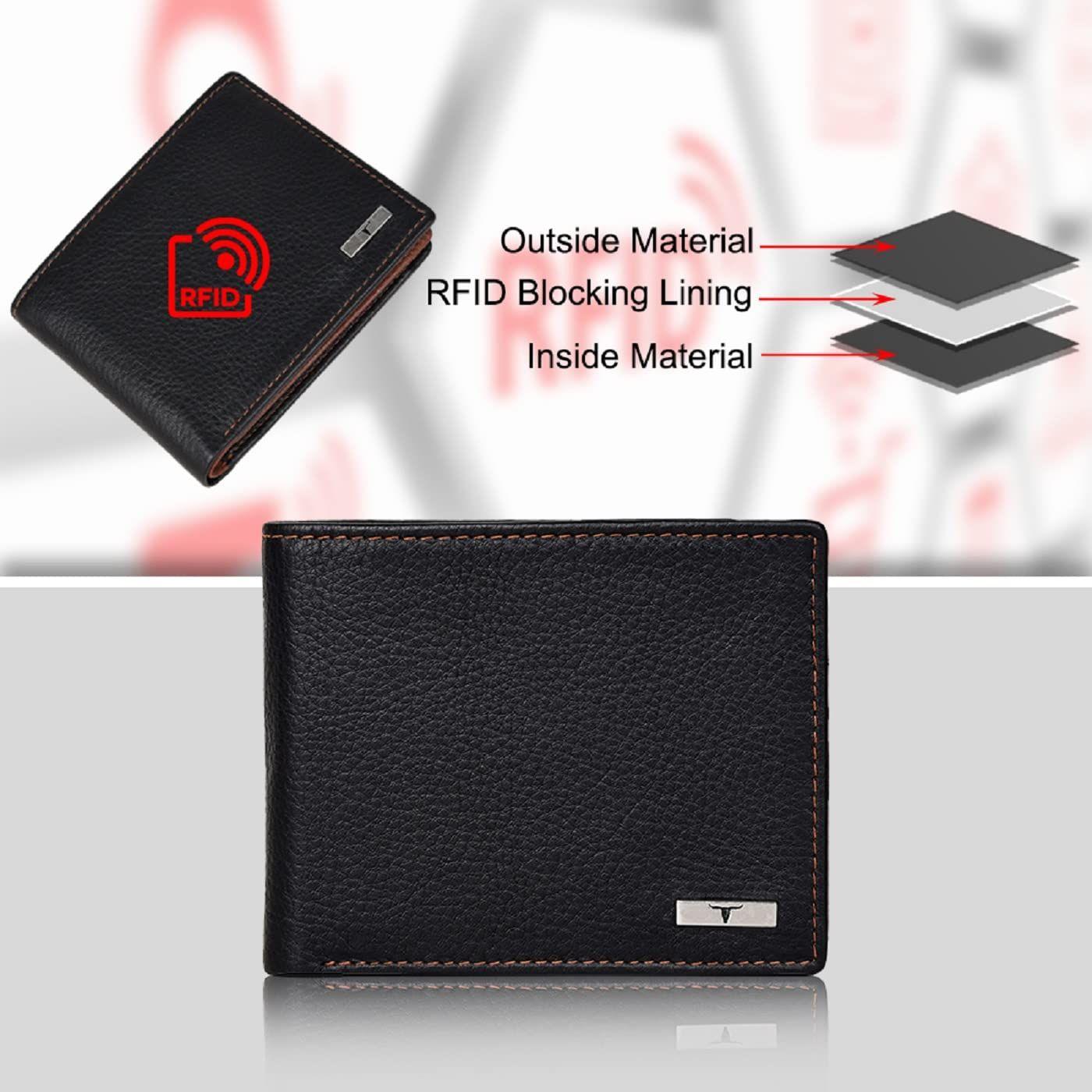 Мужской кожаный кошелек Kyle — фото 7