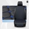 Pu Leather Car Seat Cover Universal Minimalism Soft Seat Cushion Protective Cover With Storage Pocket Car Interior Accessories