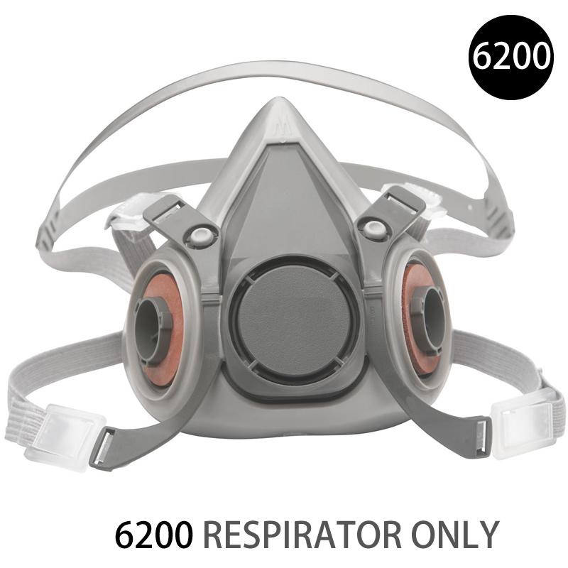 

Новая промышленная полумаска для лица 6100/6200/6300, пылегазовая респираторная маска для покраски, распыления, полировки, безопасности труда, маска для женщин и мужчин