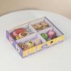 Wooden Ice Cream Counter Playset Montessori Pretend Play Kitchen Food Toys for Kids
