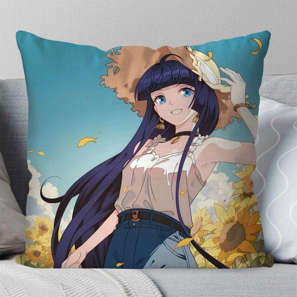 1PC Xiao Xun Er Animation Fights Through The Heavens Pillow Case Square Pillow Bedroom SofaCar Living Room Home Decoration 40X40