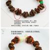 Bracciale in ceramica con perline a forma di chicchi di caffè risveglio design unico senso coppia fidanzata elastico