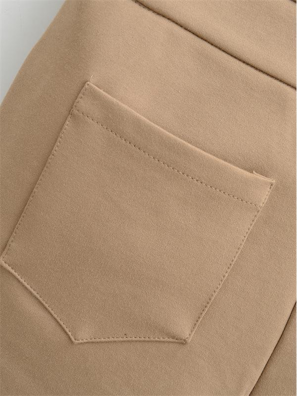 Vintage High-Waisted Slimming Two-Button Shorts for Women - Flattering, Versatile, Elastic Fit