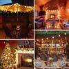 G40 LED String Light Outdoor Shatterproof Patio Lights with 10/25/50Pcs Replaable Globe Bulbs For Bistro Gazebo EU Plug 220V