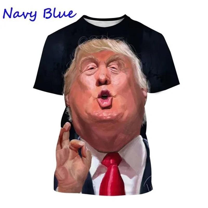 Summer Harajuku Human Face Printed T Shirt For Men SHOOTING MAKES ME STRONGER Fashion Streetwear Short Sleeves Tee Shirts Tee