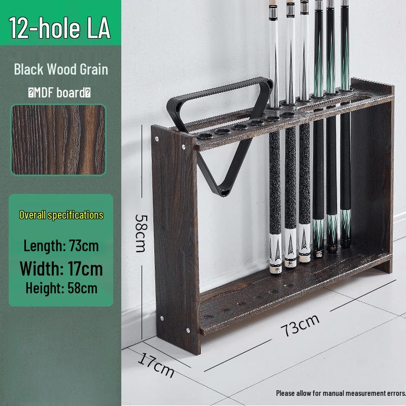 

Floor-standing 12-Cue Billiard Rack