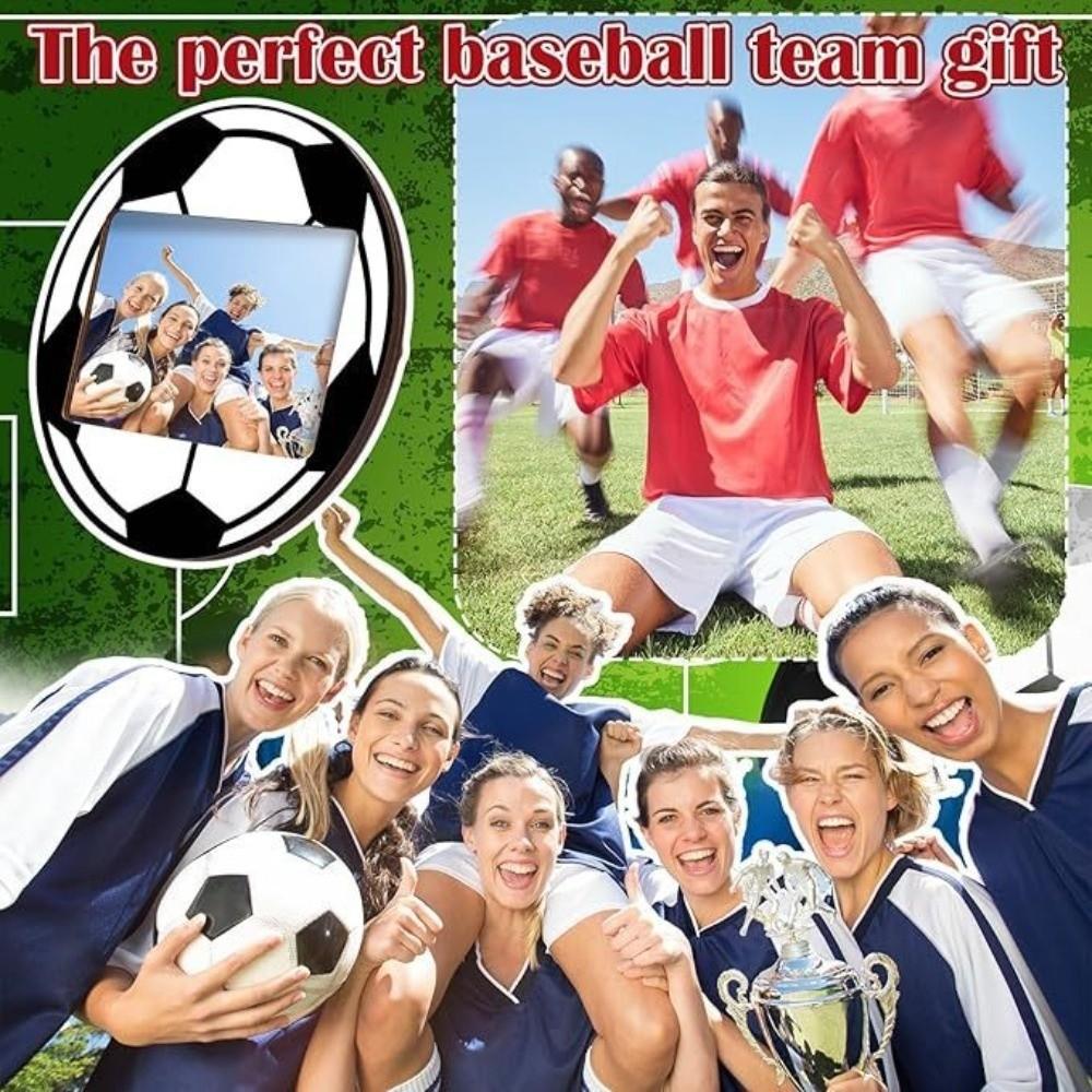 Baseball Soccer Sport Photo Frames Wooden Display Frame Football Picture Holders Home Decoration