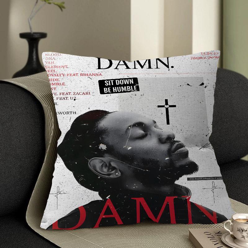 Kendrick Lamar Music Cushion Cover Decorative Pillow Sofa Home Decor Case Pillow Cases