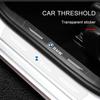 4Stk. Auto Einstiegsleisten Schutz Transparent Dekoratives Abzeichen 3D Aufkleber Für BMW E46 E39 E90 E60 E36 F30 F10 E34 E30 F20 E92 M3 M4 M5