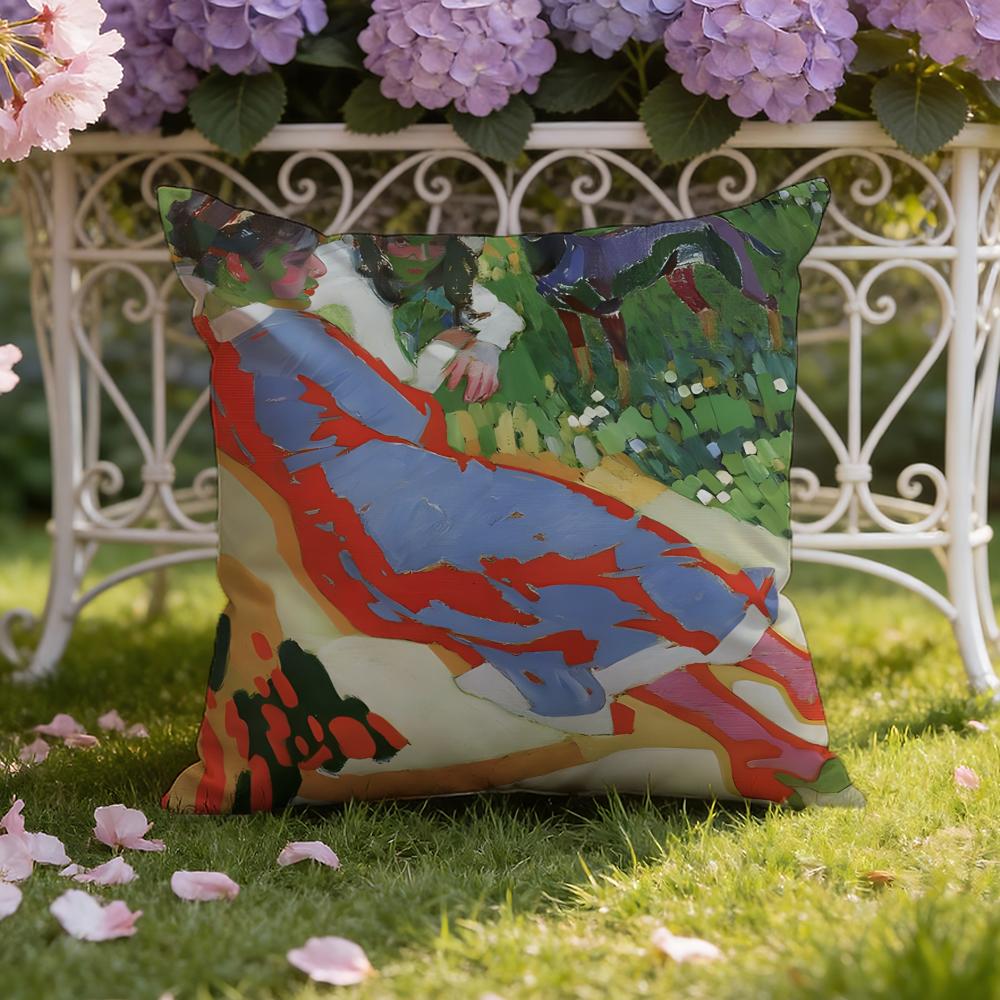 F-František K-Kupka Art Cushion Cover Home & Car Dual-Scene Pillow Cover: Reversible for Premium Comfort