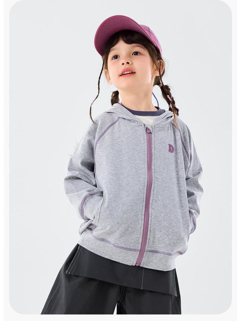 Dudu Family Kapuzenjacke für Mädchen - Stilvolles Frühjahrs-/Herbstoberteil für Babymädchen