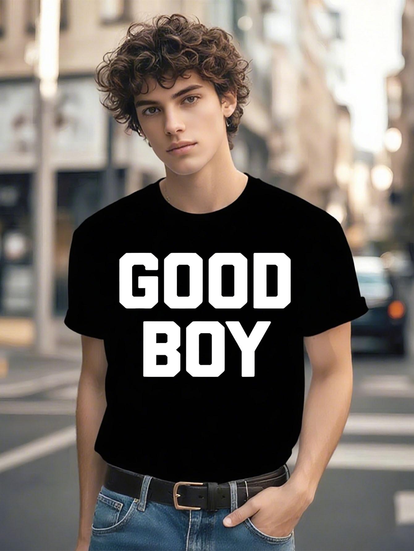 Funny Tshirt Funny Saying Good Boy Printed Tshirt Humor C... XXXXL