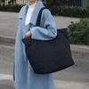 Tabi Tora Large Tote Bag, Women's, Ultra-Lightweight, Handbag, Travel Bag, Baby Bag, Washable, Lightweight, Zippered, Commuter Bag, Lake Blue