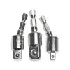 360 Degree Hand Drill Conversion Head 1/4"3/8"1/2" Hexagonal Shank To Quadrilateral Socket Universal Joint Rod Driver Connector