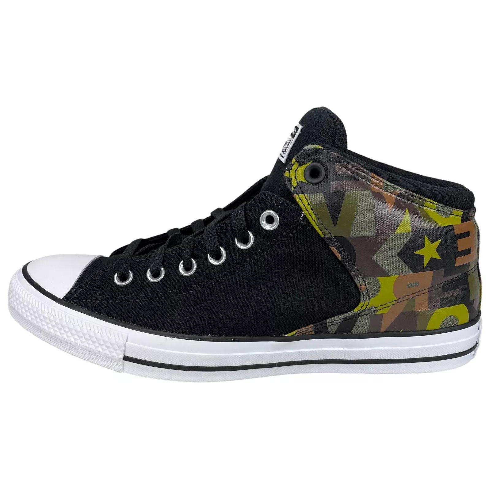 

Converse Chuck Taylor All Star Уличная мода Высокие парусиновые кеды Унисекс Кроссовки Черные 168724F 45