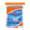 100 Pack Disposable Boot Shoes Covers Slip Resistant Dust Proof Large PE Shoes Cover for Home Indoor Blue