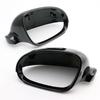 For Volkswagen Golf 5 MK5 2003-2009 Modified Bright Black Rear View Mirror Shell Carbon Fiber Look Cover Car Accessories