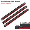 1Pcs 6.35mm Sleeve Storage Rack 40 Holes Tool Organizer  for Electrician Tool Accessories