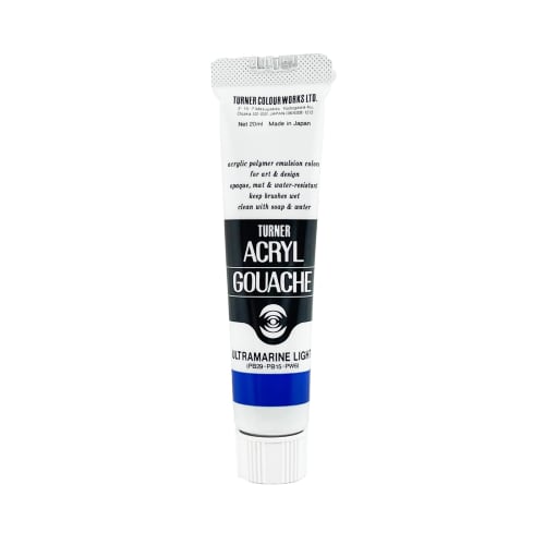 

Акриловая гуашь Turner Color Ultramarine Light AG020153 20 мл (нет. 6)