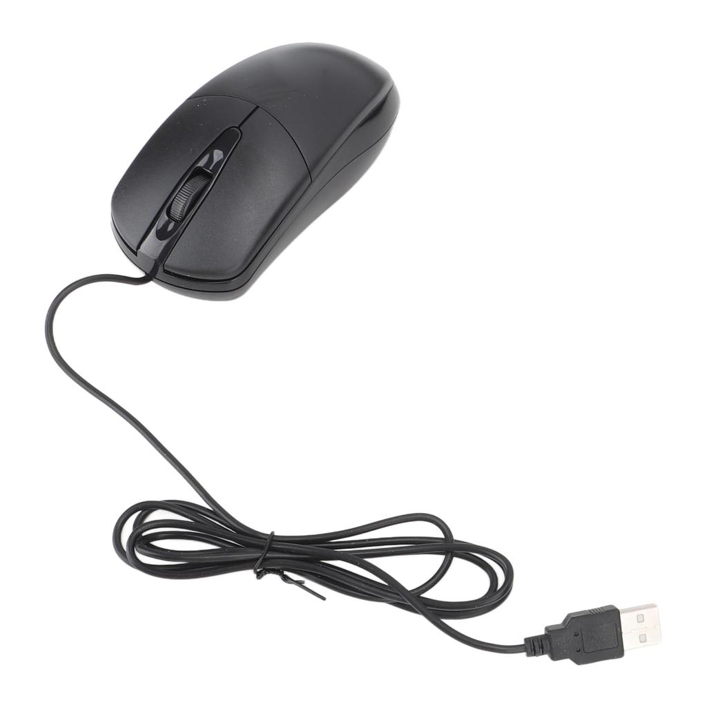 Tastatur und Maus USB-Kabelgebundenes Tastatur- und Maus-Combo-Set für Gaming und Bürogebrauch, 104-Tasten-Set, Rutschfest Wasserdicht,